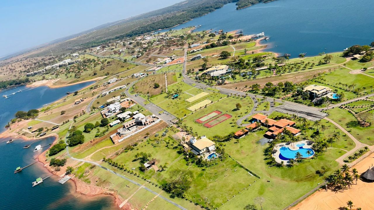 Terreno Cond. Fechado no Condomínio Portal do Manso , Chapada dos Guimarães - MT